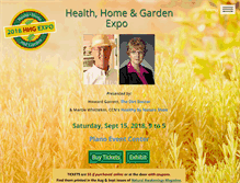 Tablet Screenshot of naturalhealthfest.com